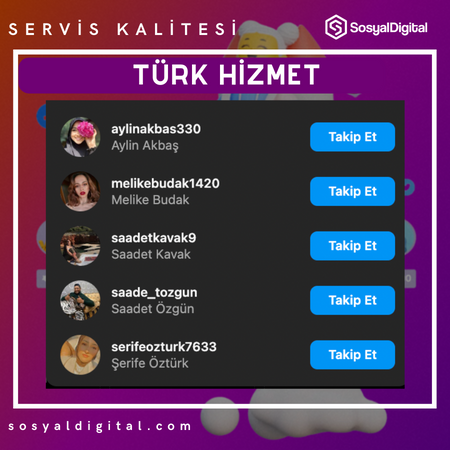 Instagram Gerçek Türk Yorum Satın Al Paketlerinin Profilleri